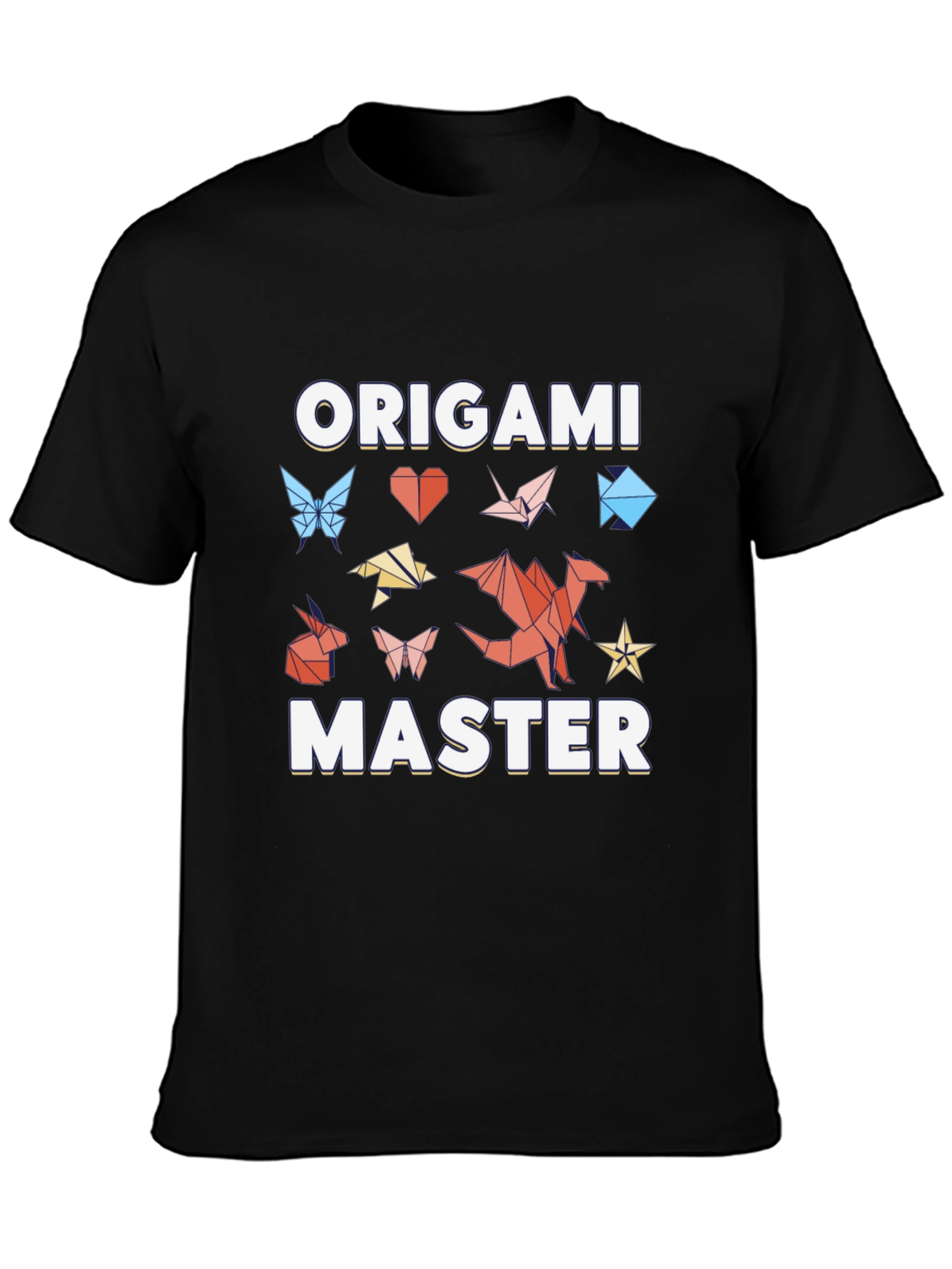 Origami Master T-Shirt - Unique Graphic Tee