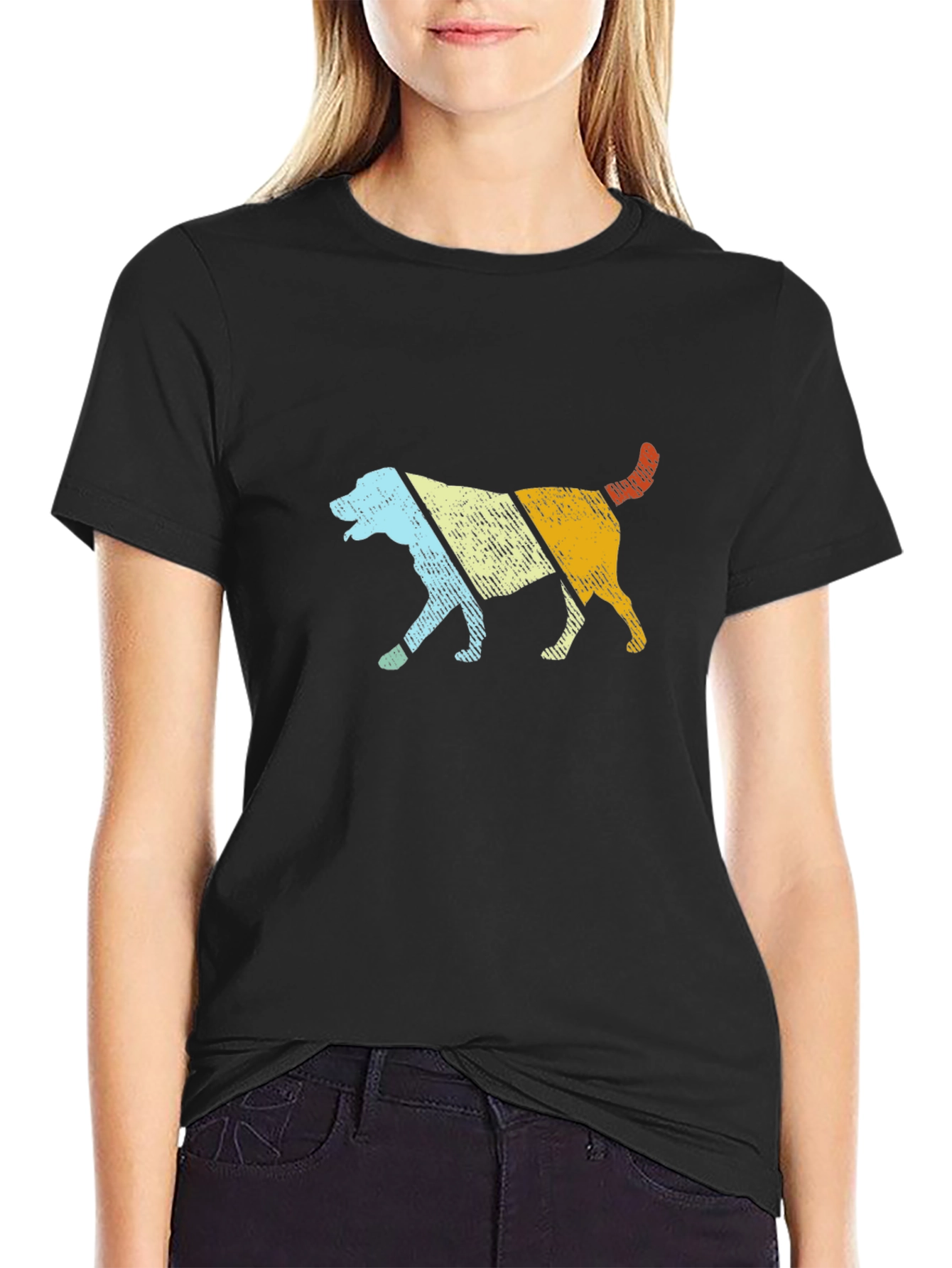 Retro Dog Graphic Tee - Cool Dog Lover Shirt