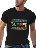 Summer Graphic Tee - Black