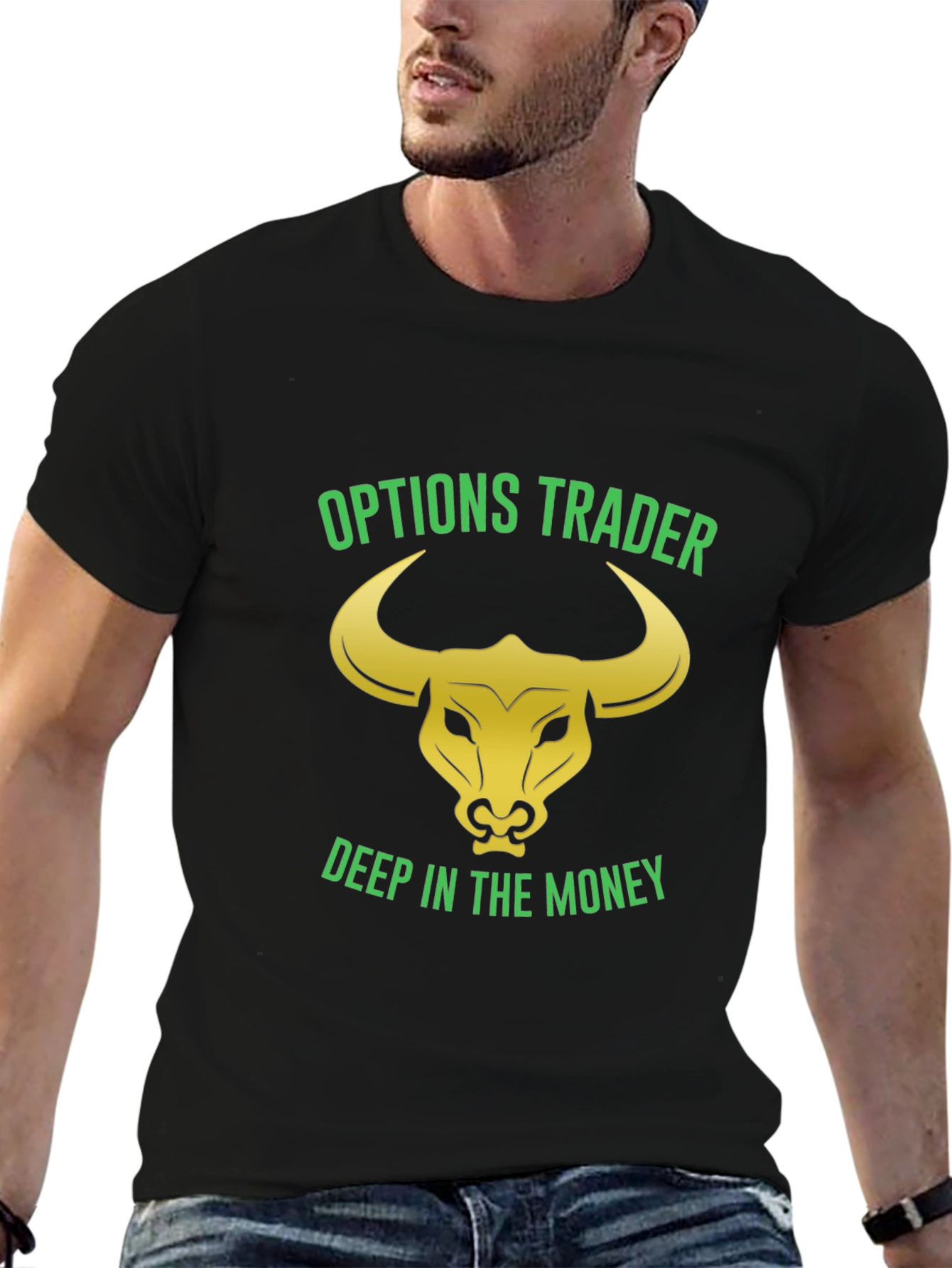 Options Trader Bull T-Shirt