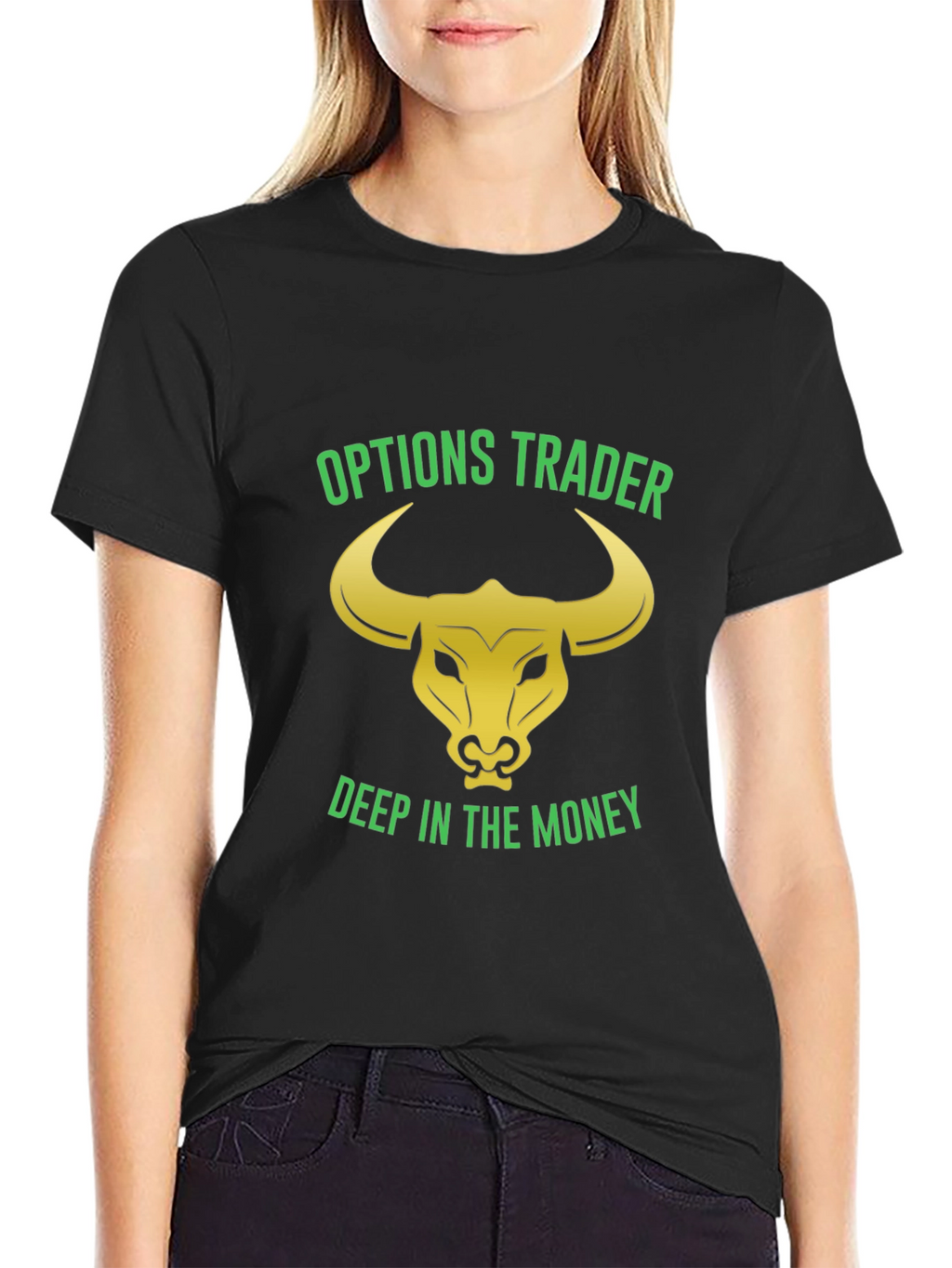 Options Trader Bull T-Shirt