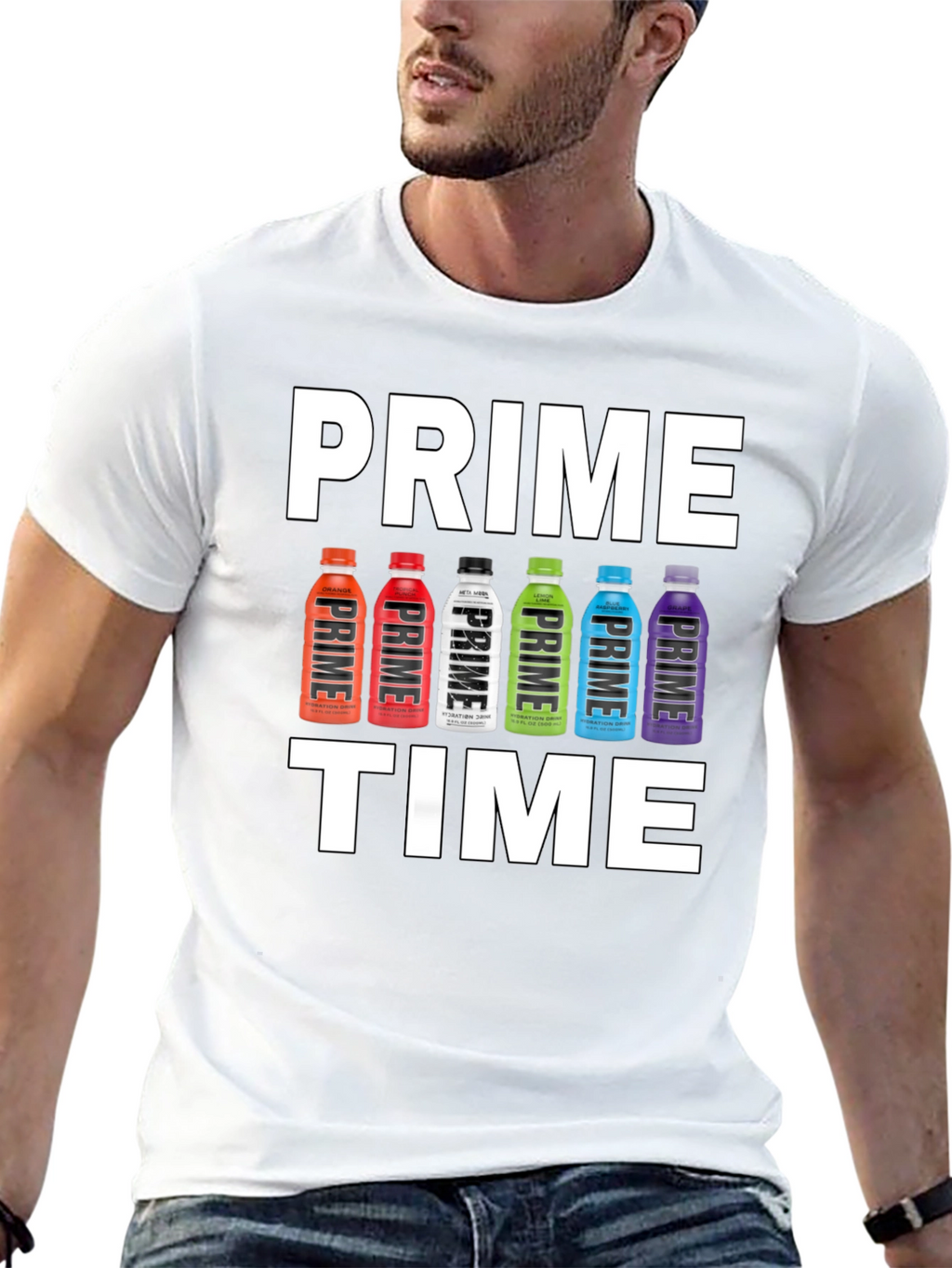 Prime Time Graphic T-Shirt - Hydration Drink Tee