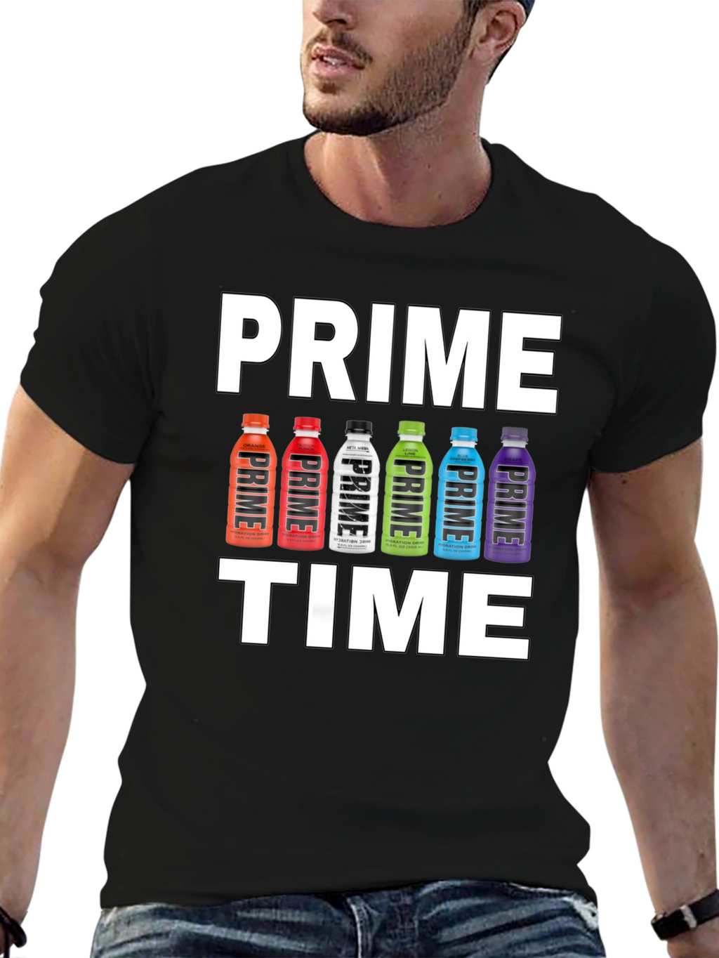 Prime Time Graphic T-Shirt - Hydration Drink Tee