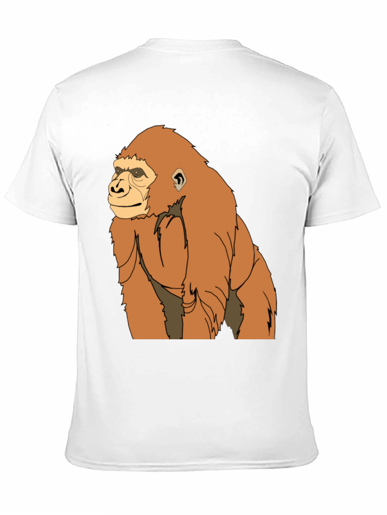 Gorilla Graphic Tee - Classic Crew Neck T-Shirt