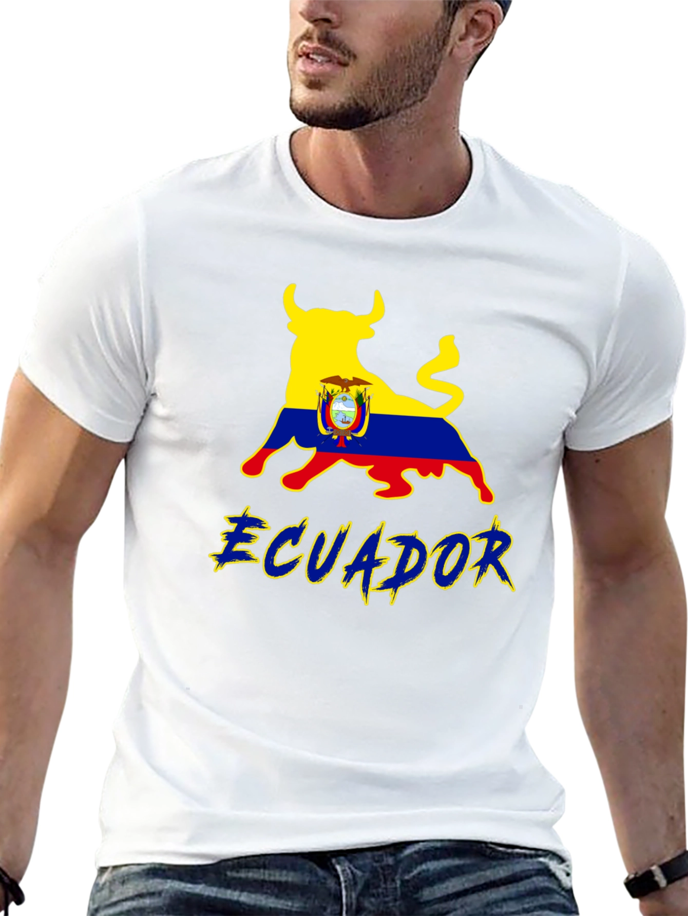 Ecuador Bull Flag T-Shirt