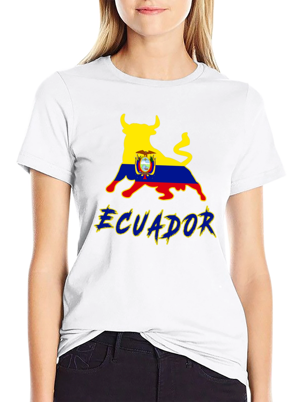 Ecuador Bull Flag T-Shirt