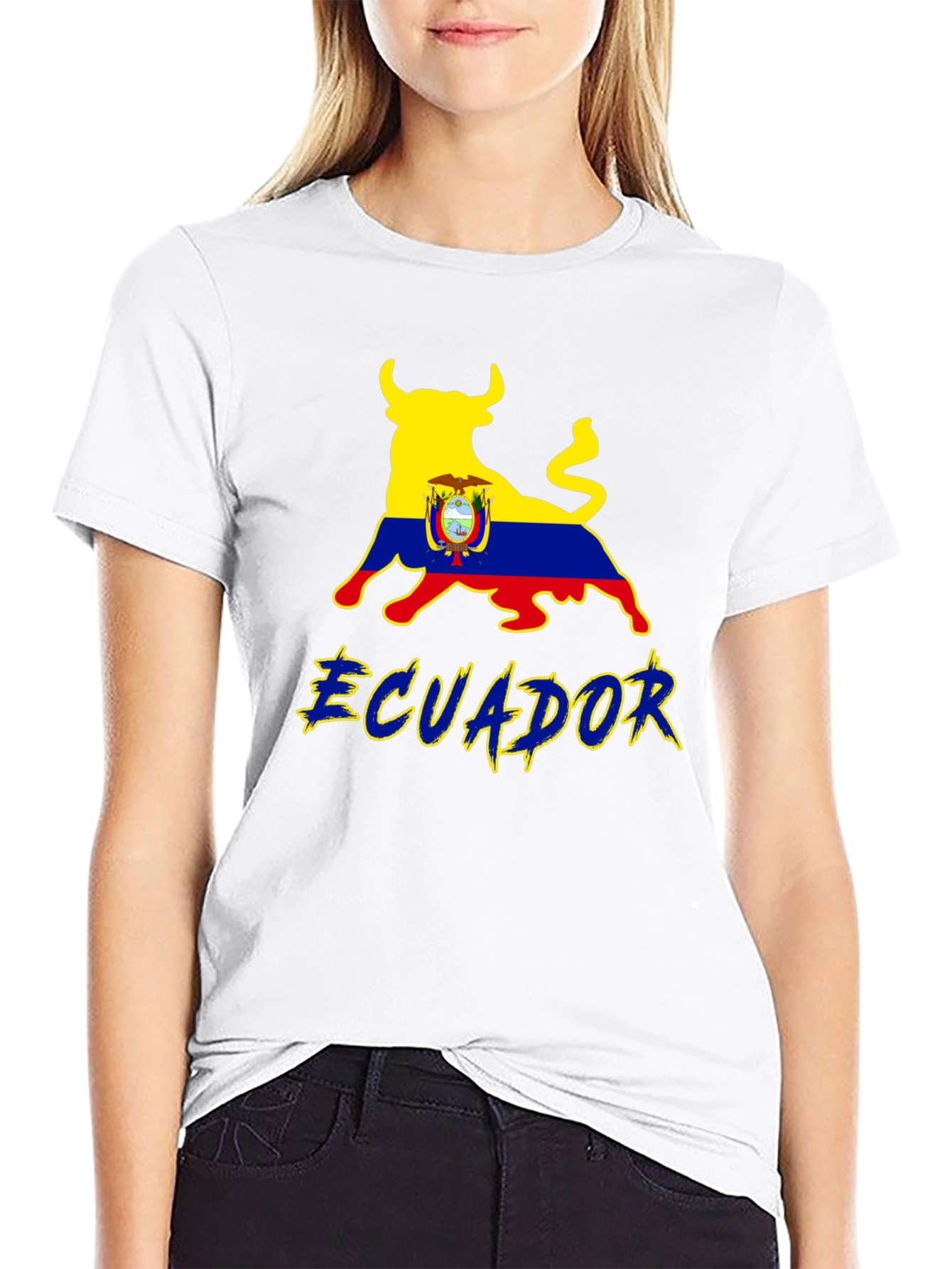 Ecuador Bull Flag T-Shirt