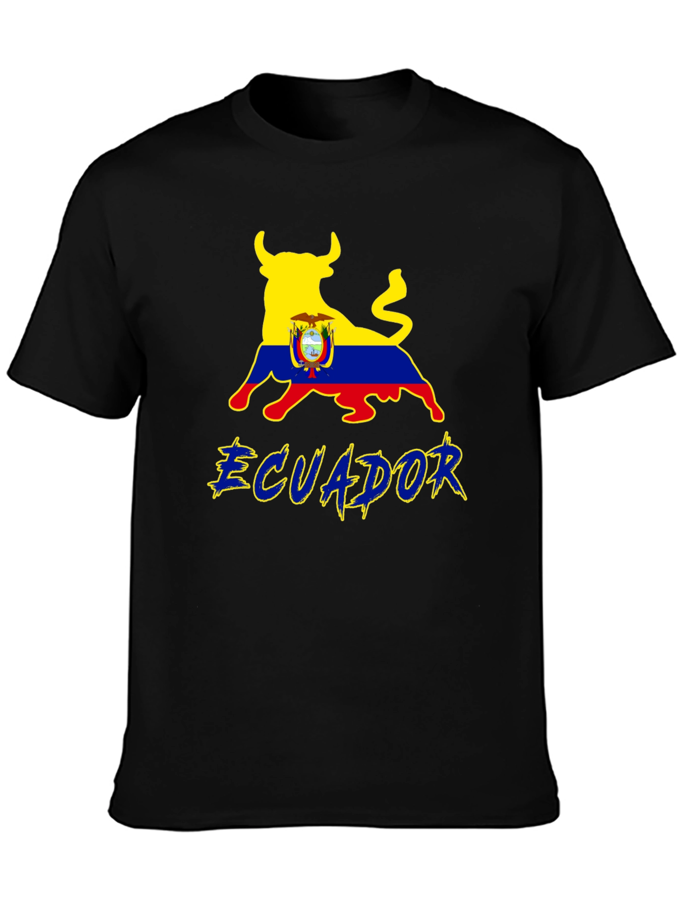 Ecuador Bull Flag T-Shirt