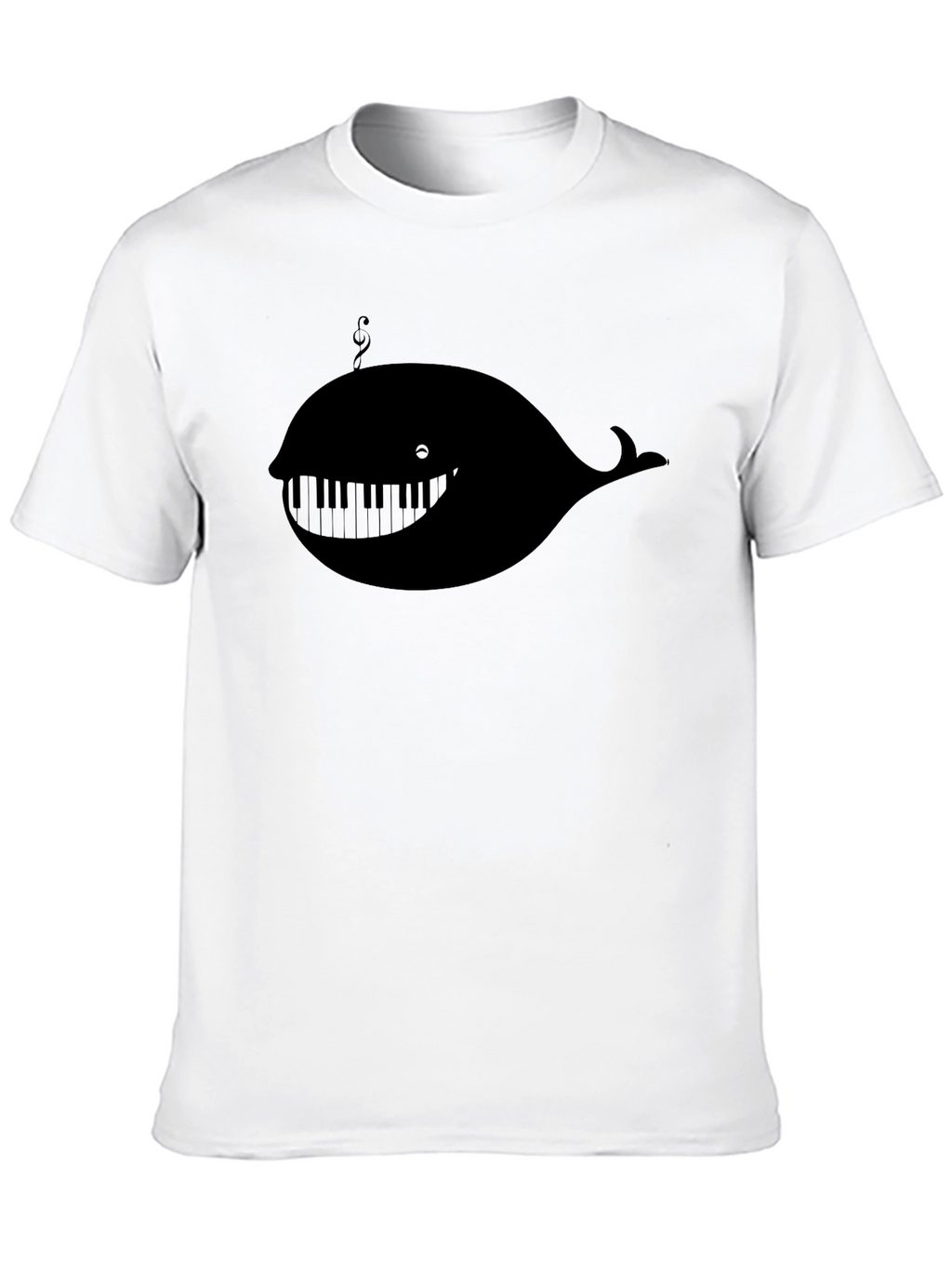 Musical Whale T-Shirt - Unique Design