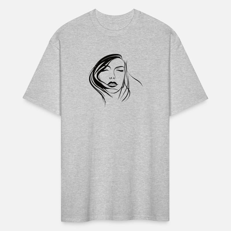 Elegant Ink Woman: Emotive & Candid