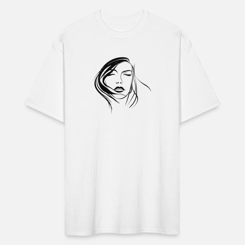 Elegant Ink Woman: Emotive & Candid