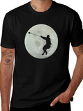 Hammer Thrower Moon Silhouette T-Shirt