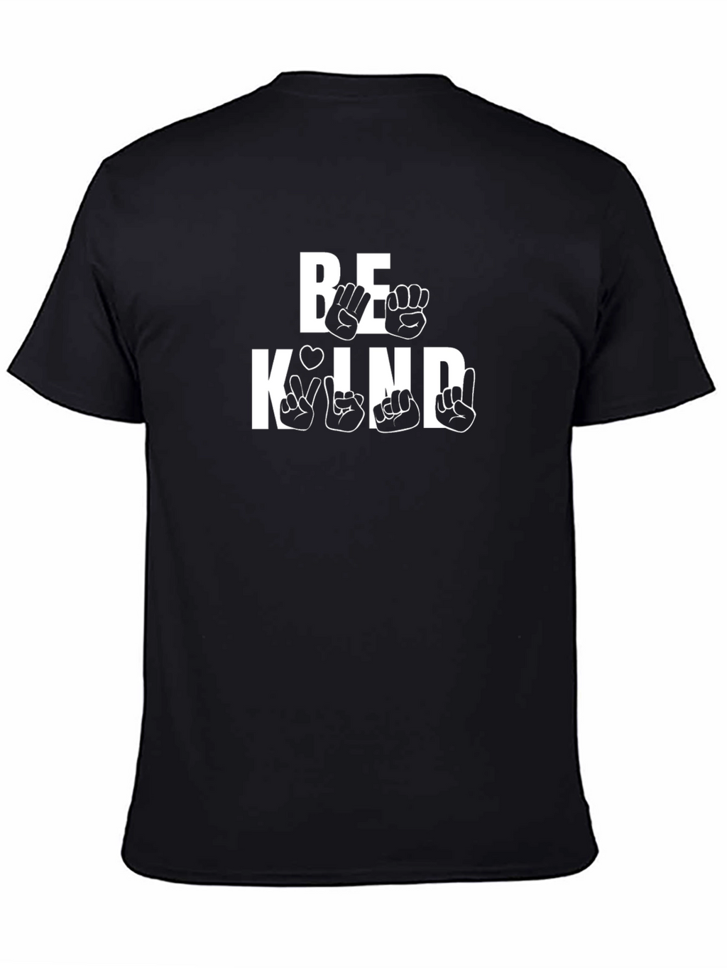 Be Kind Sign Language Graphic T-Shirt