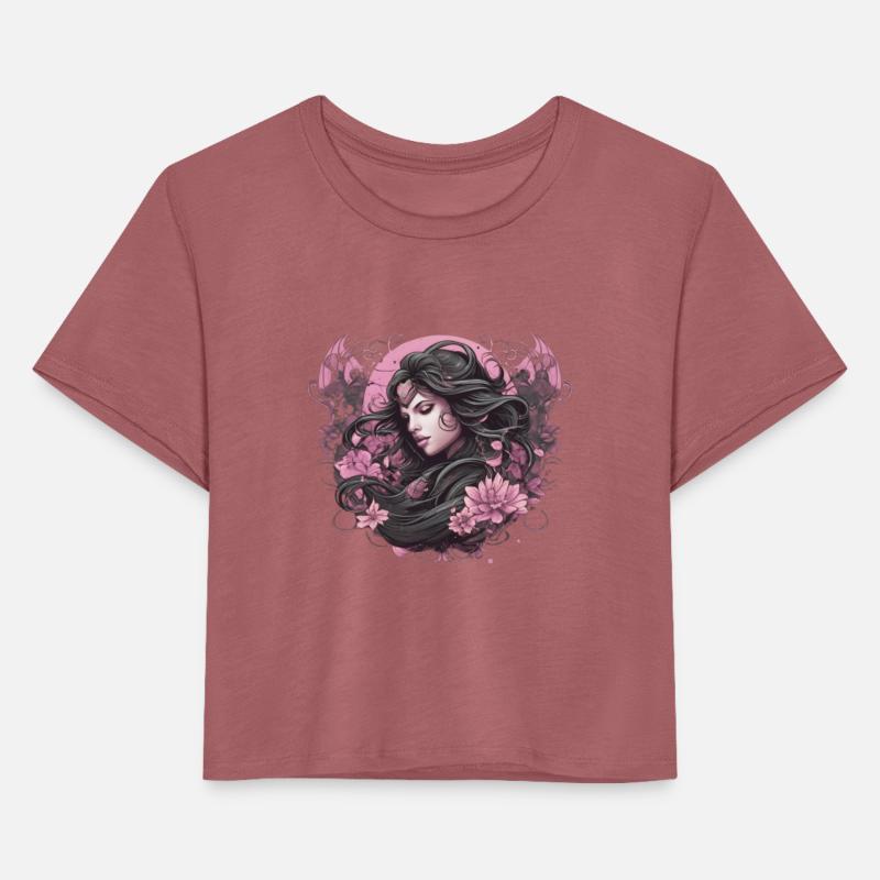 Empowerlter elegance: Women's statement t-shirt.