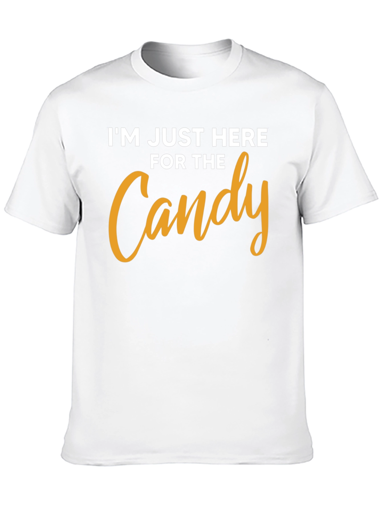 Im Just Here For The Candy T-Shirt Halloween