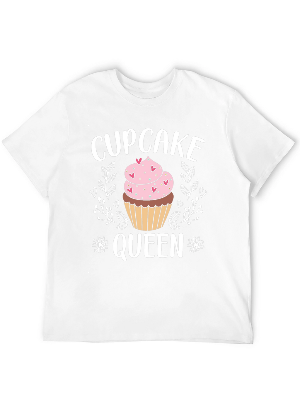 Cupcake Queen Graphic T-Shirt - Black