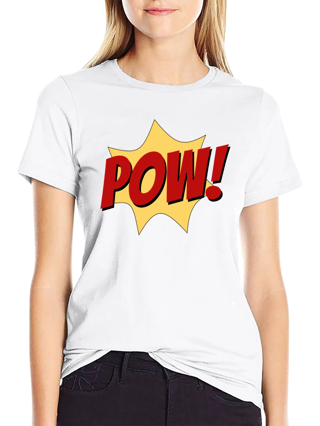 POW! Graphic Tee - Comic Book Style