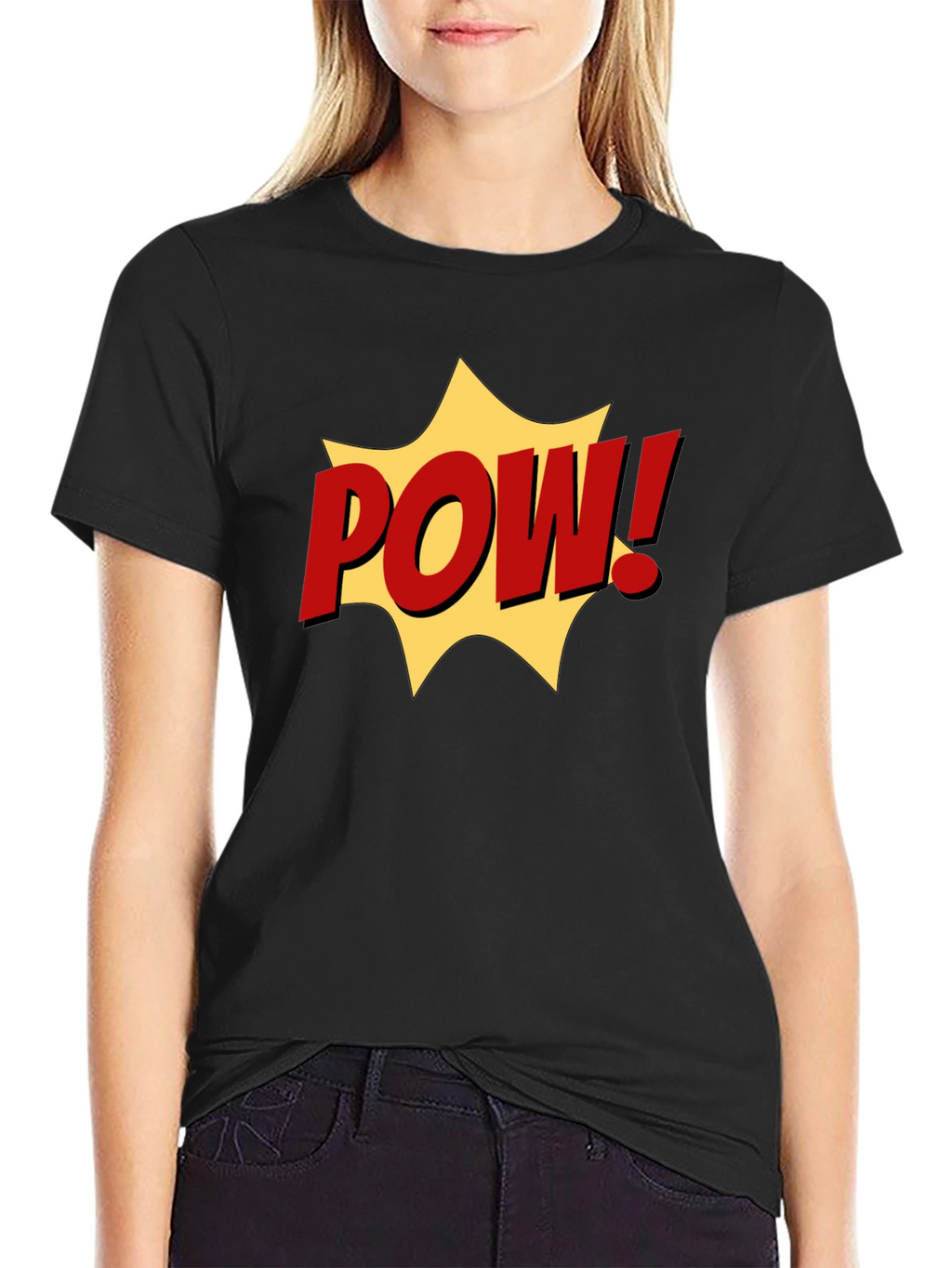 POW! Graphic Tee - Comic Book Style