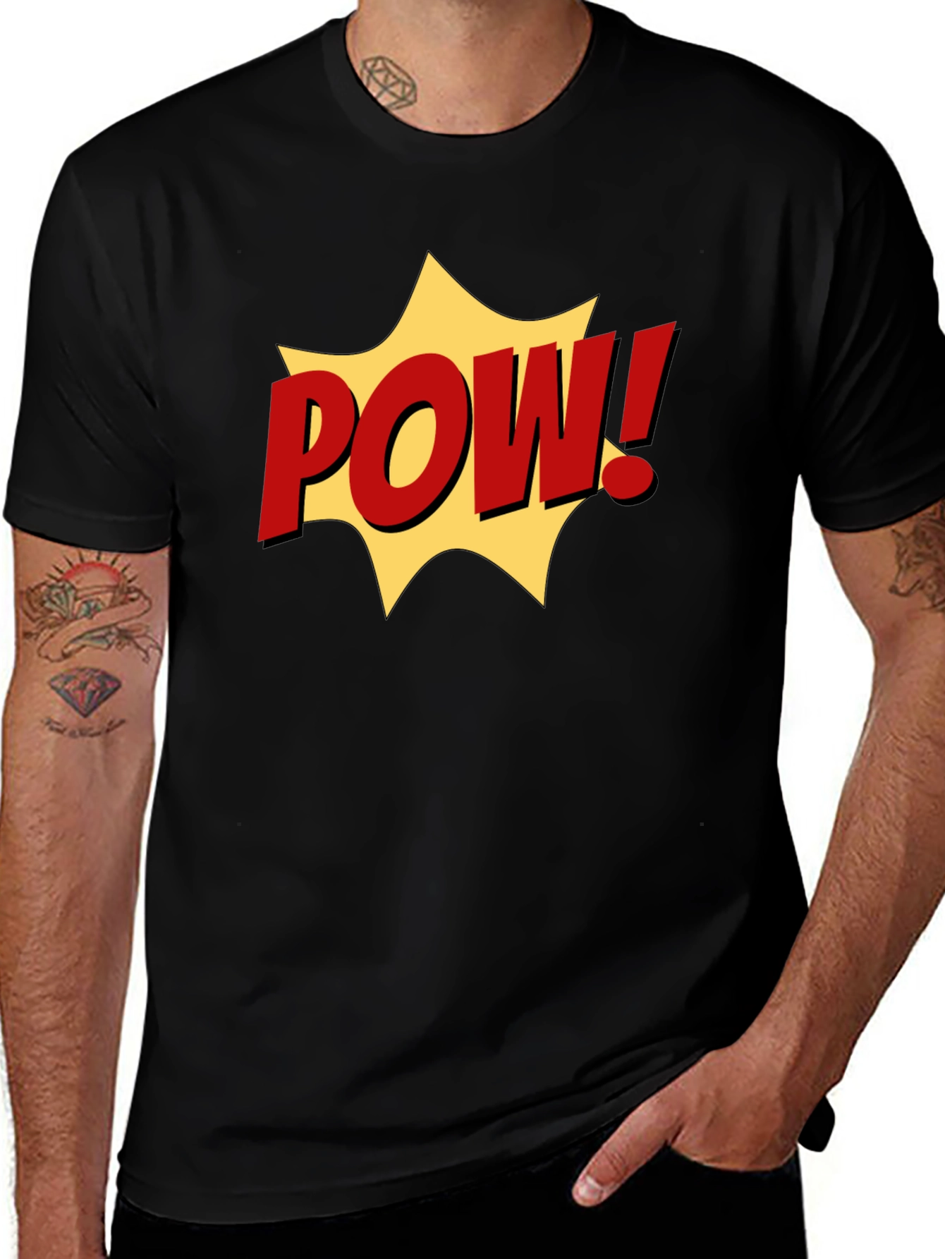 POW! Graphic Tee - Comic Book Style