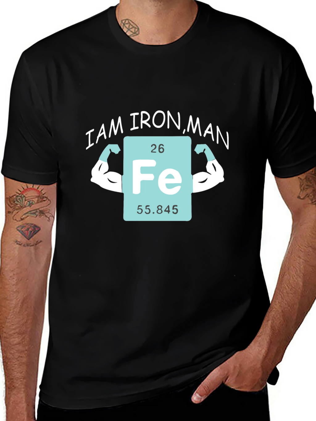 I AM IRON MAN T-Shirt - Graphic Tee