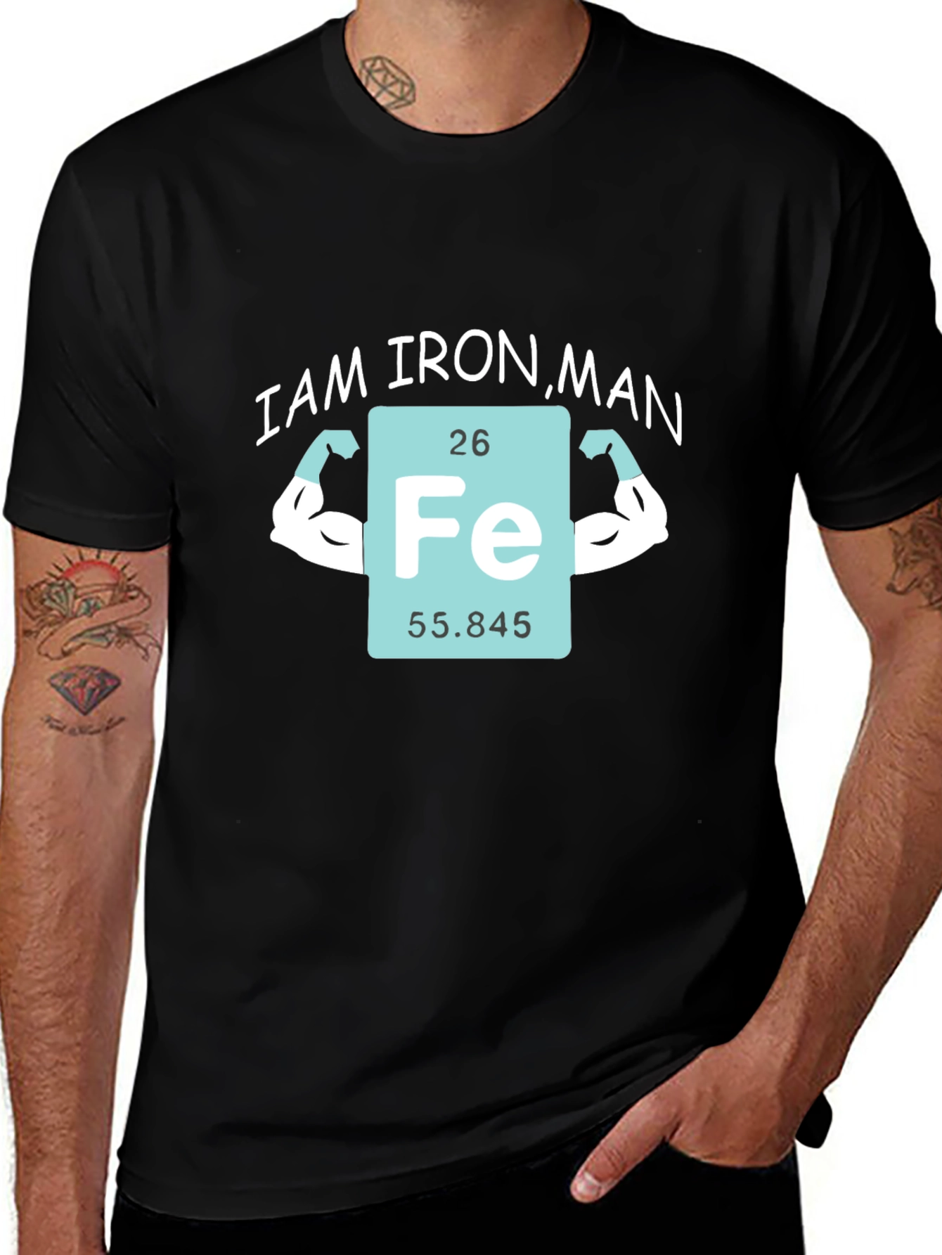 I AM IRON MAN T-Shirt - Graphic Tee