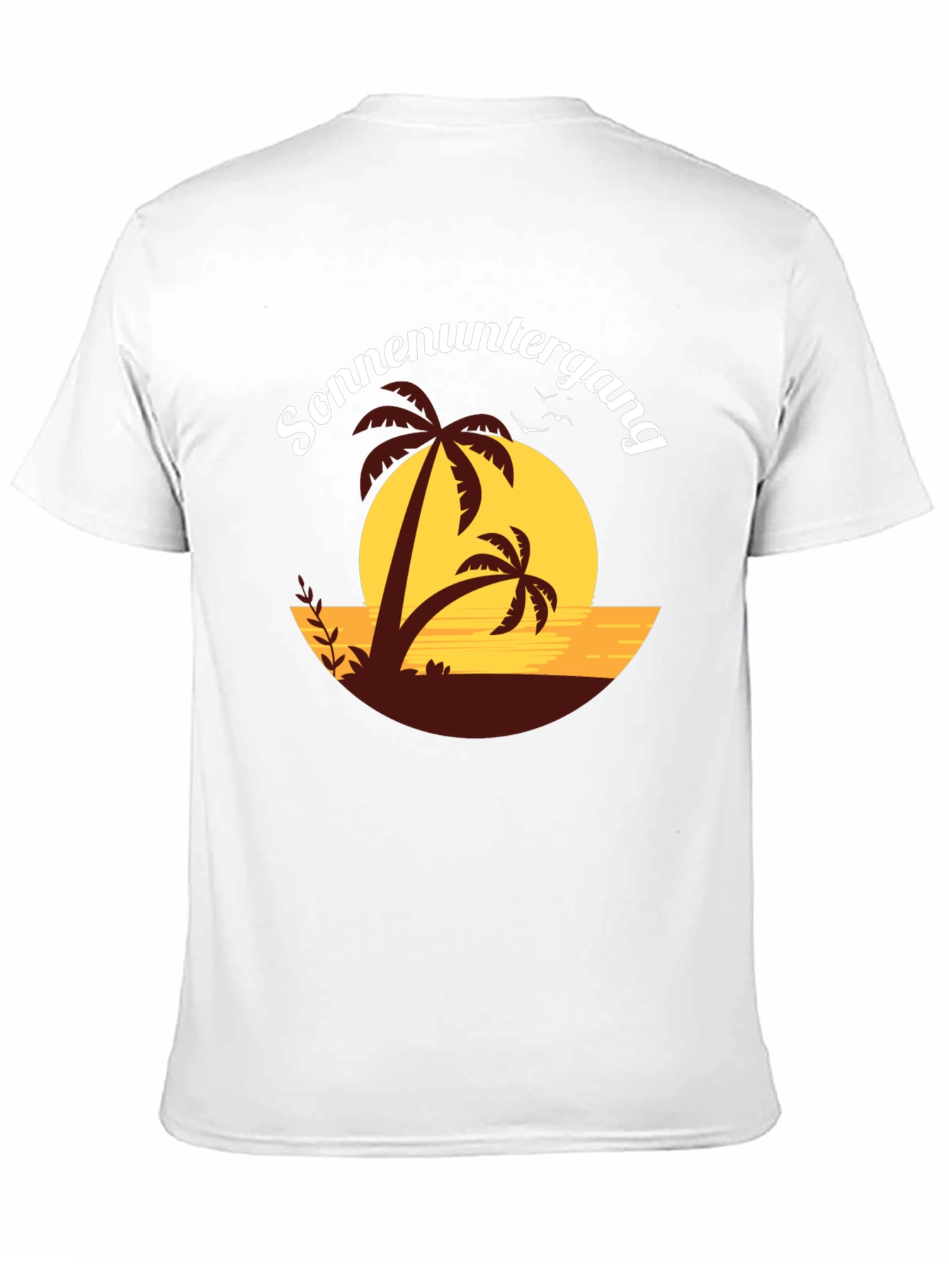 Sunset Palm Tree T-Shirt