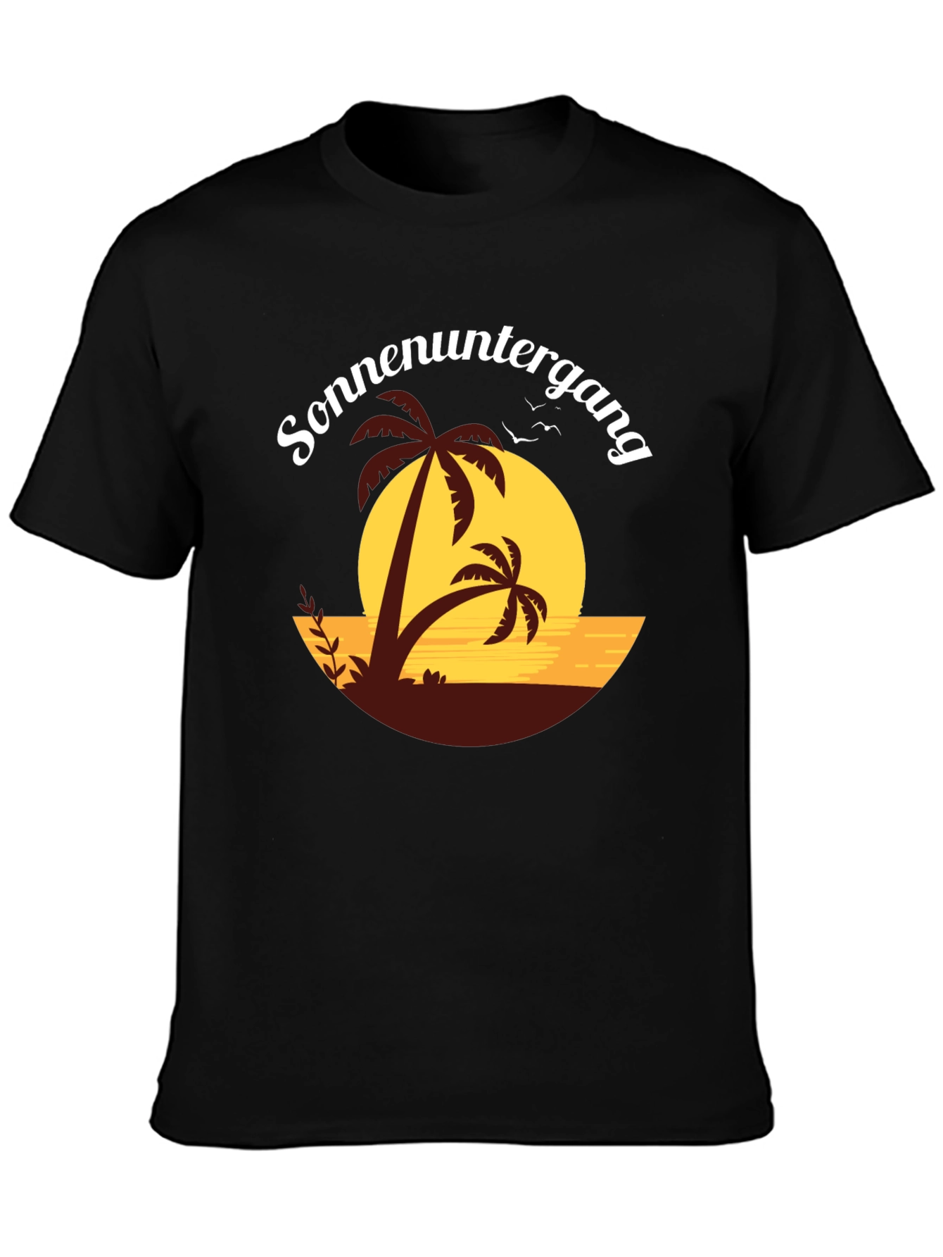 Sunset Palm Tree T-Shirt