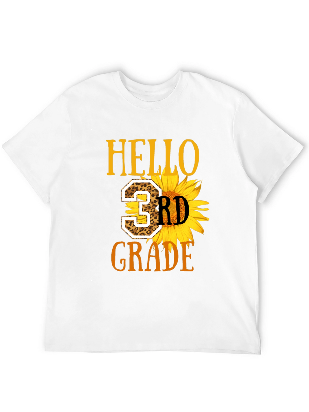 Hello 3rd Grade Sunflower T-Shirt