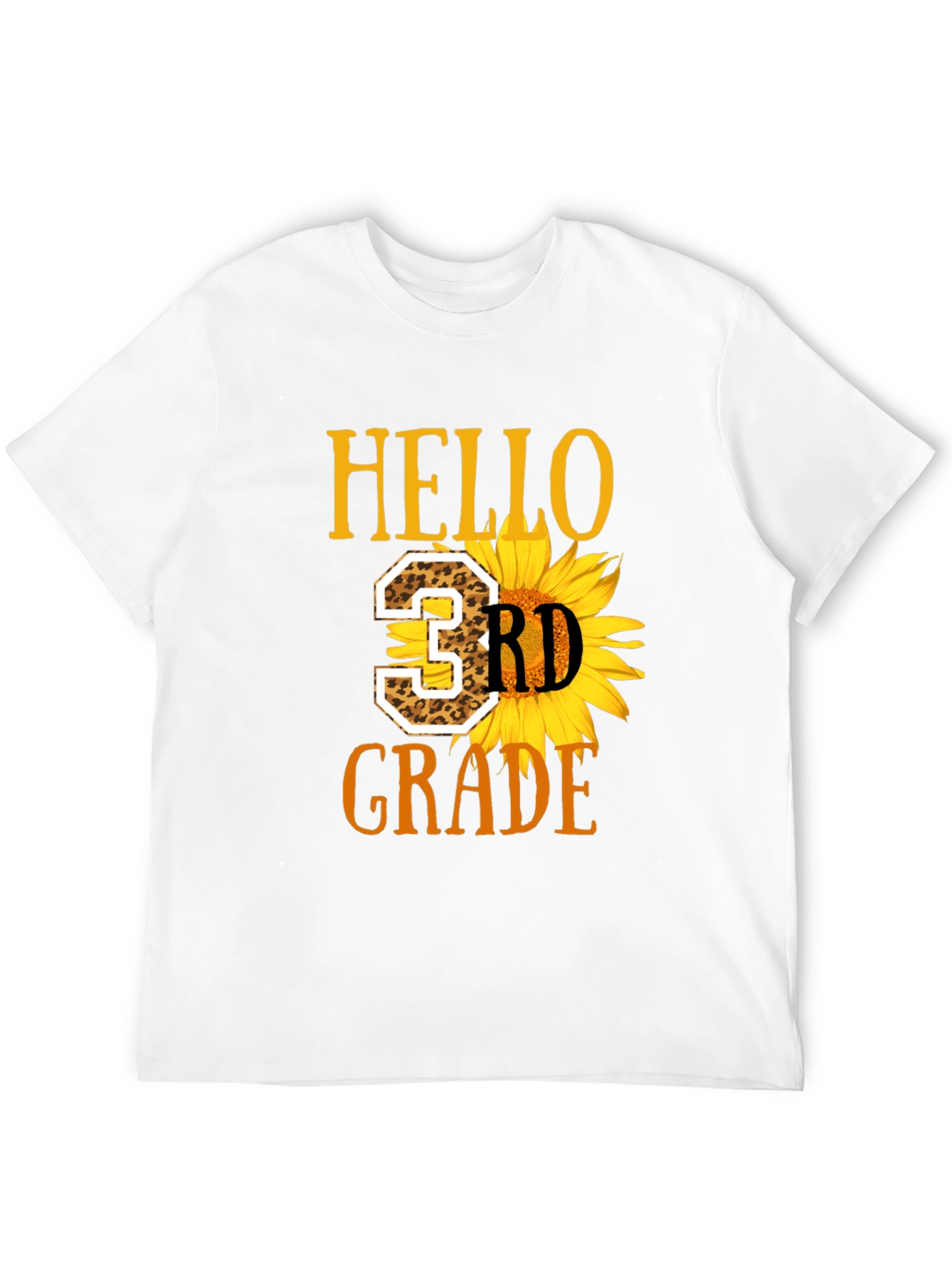 Hello 3rd Grade Sunflower T-Shirt