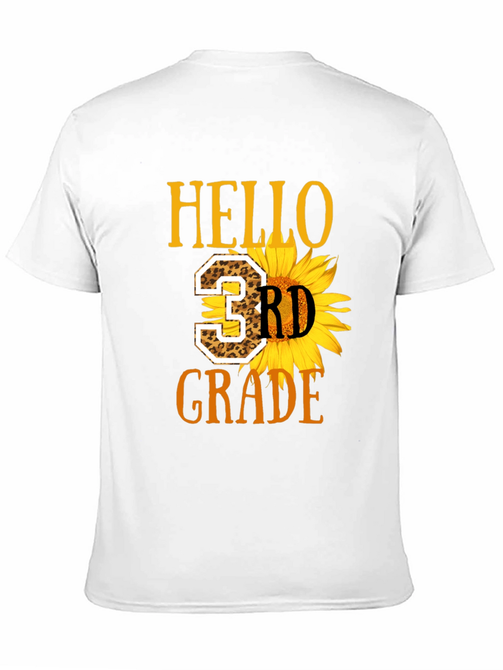 Hello 3rd Grade Sunflower T-Shirt