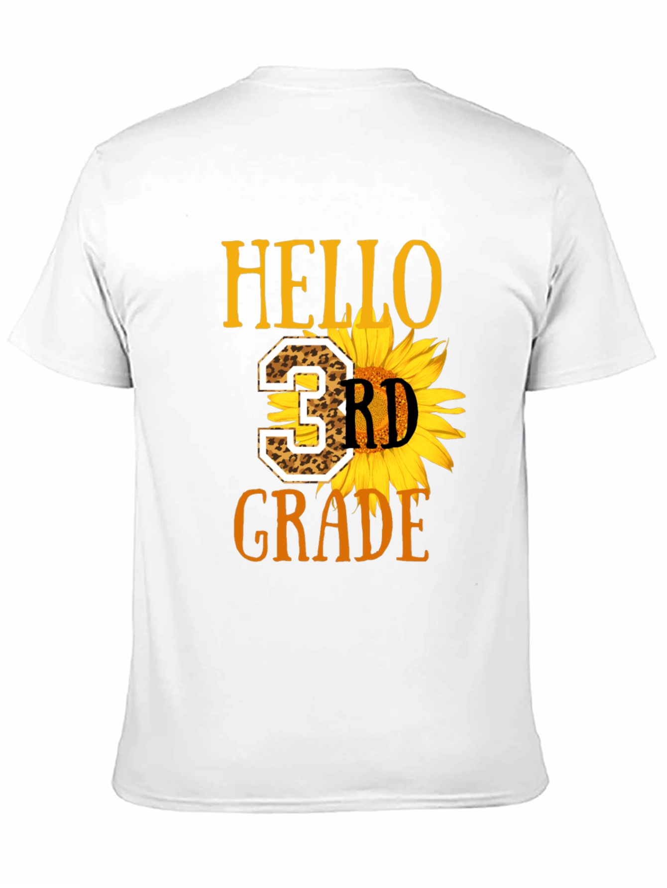 Hello 3rd Grade Sunflower T-Shirt