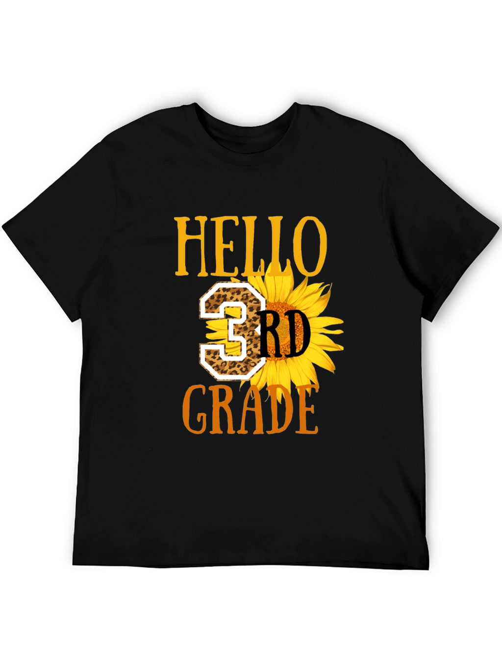 Hello 3rd Grade Sunflower T-Shirt