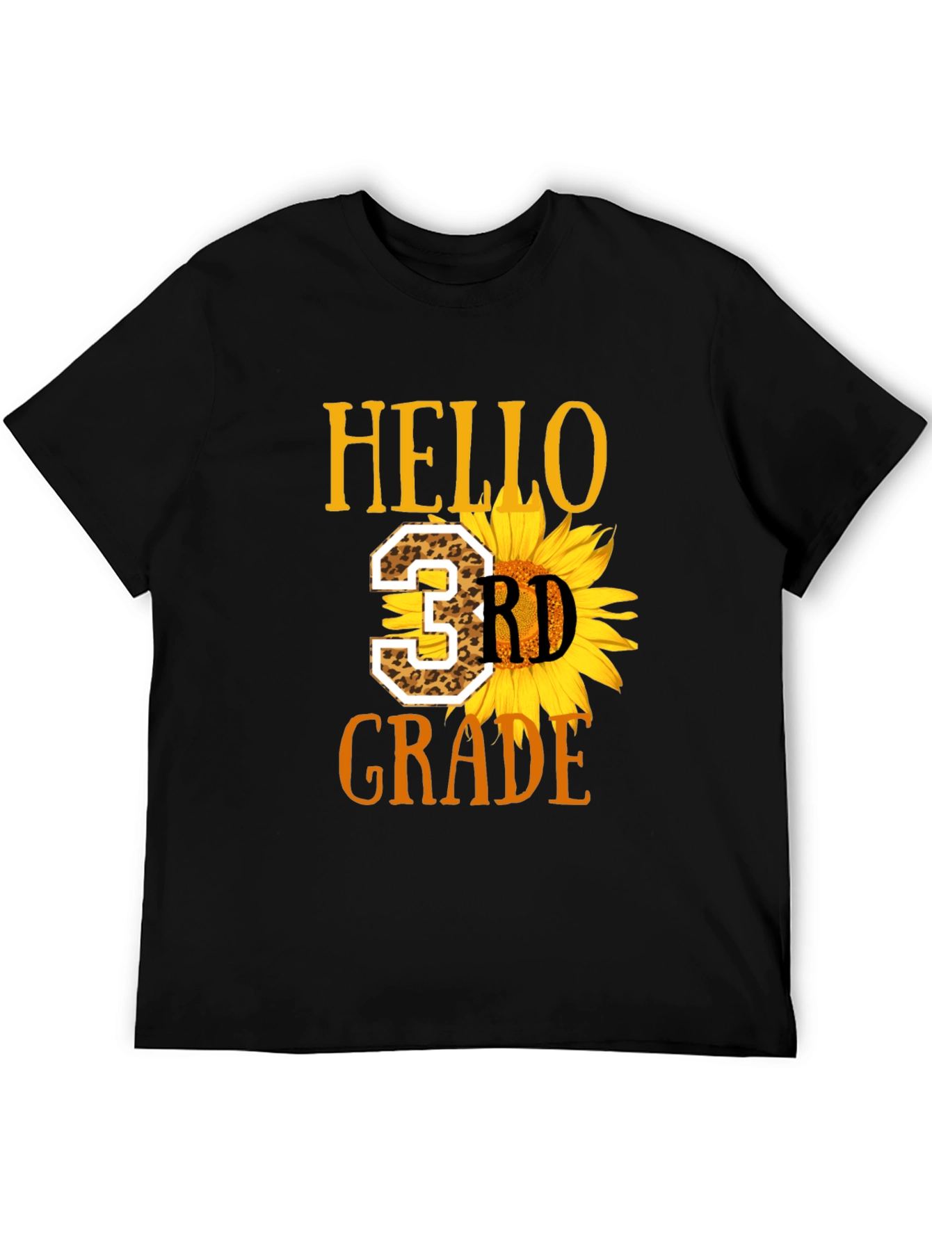 Hello 3rd Grade Sunflower T-Shirt