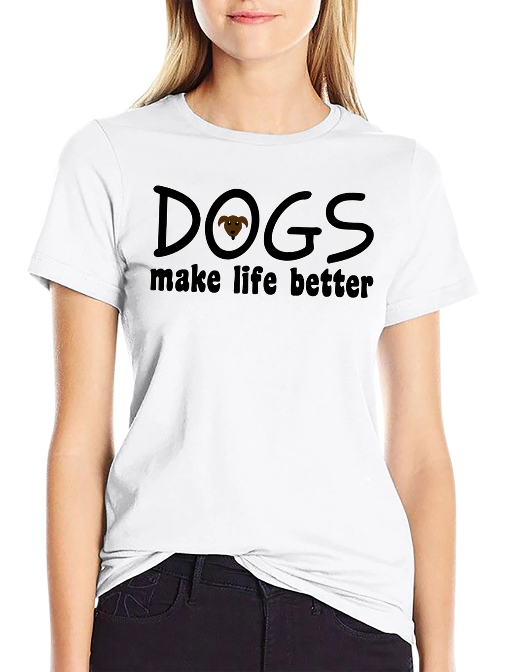 Dogs Make Life Better T-Shirt