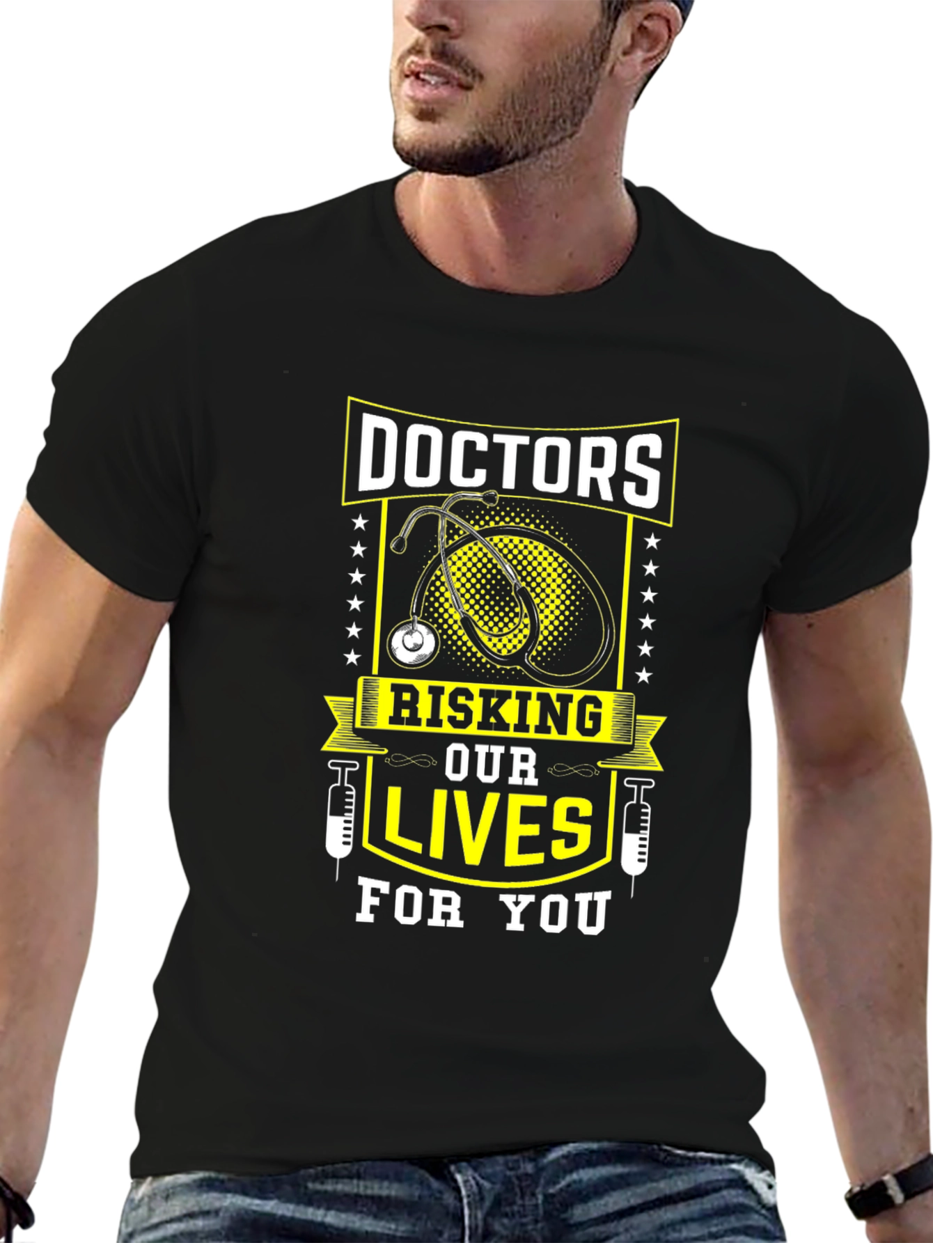 Doctors Risking Lives T-Shirt