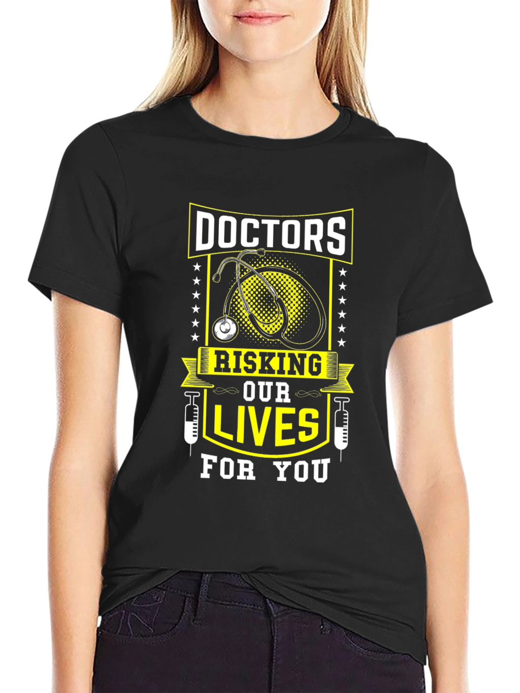 Doctors Risking Lives T-Shirt