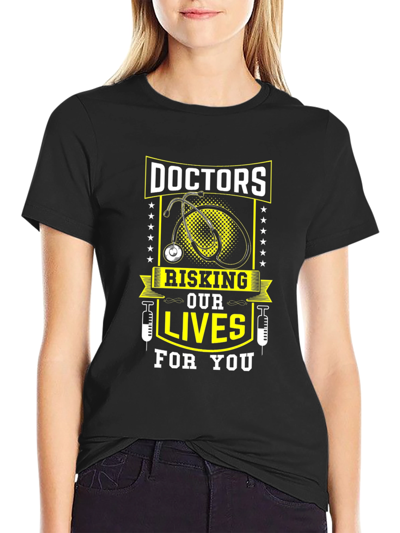Doctors Risking Lives T-Shirt