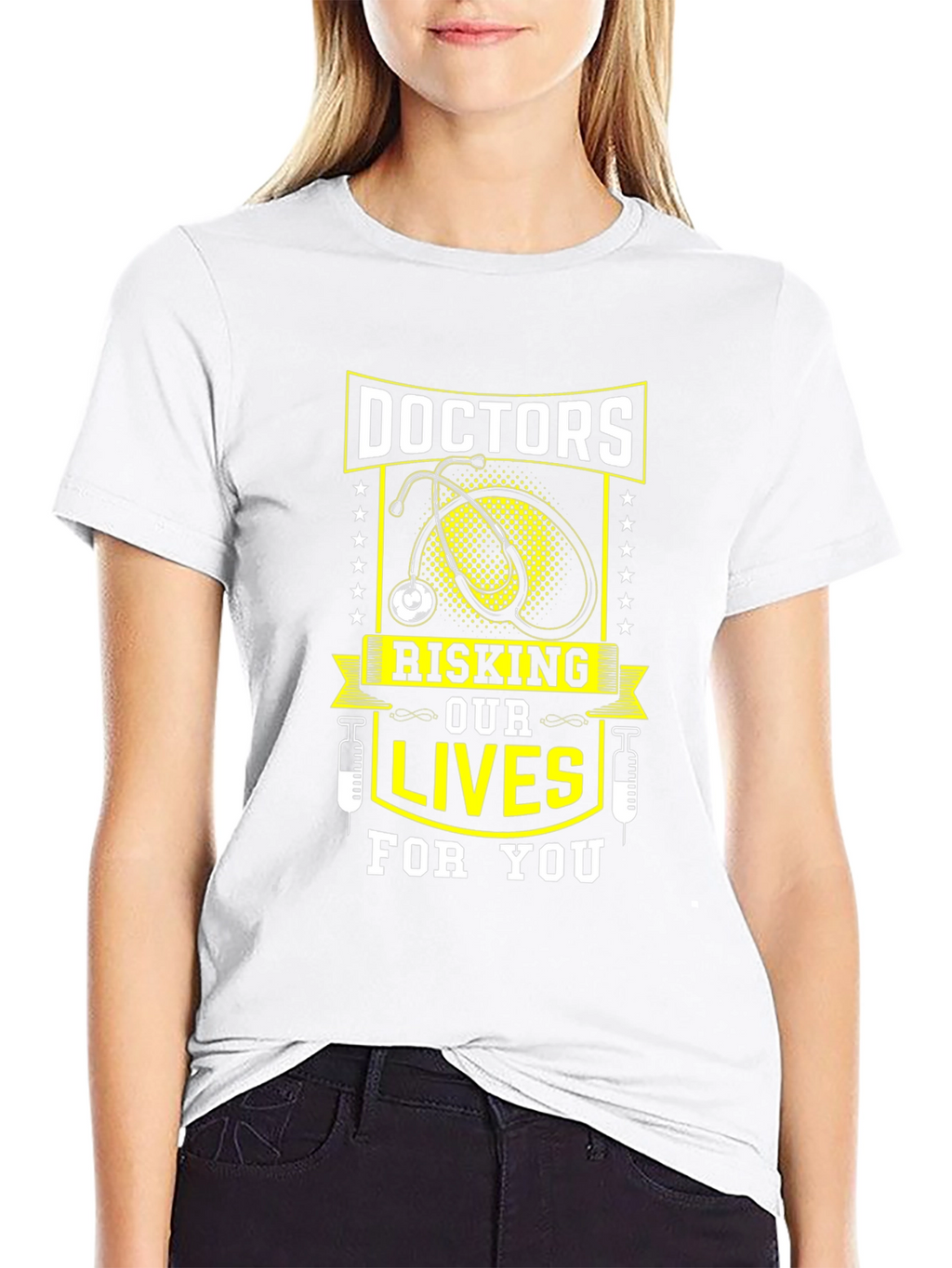 Doctors Risking Lives T-Shirt