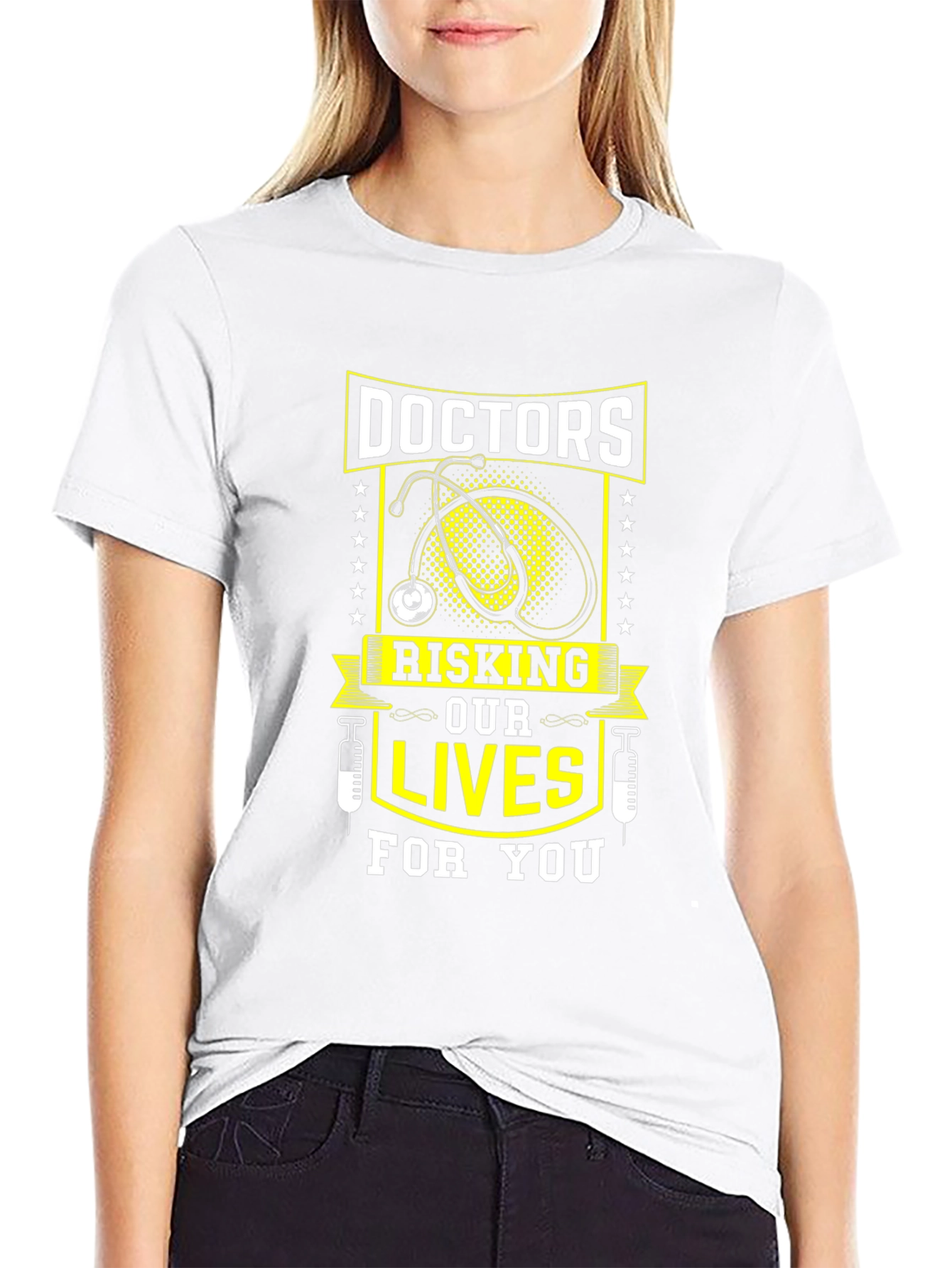 Doctors Risking Lives T-Shirt