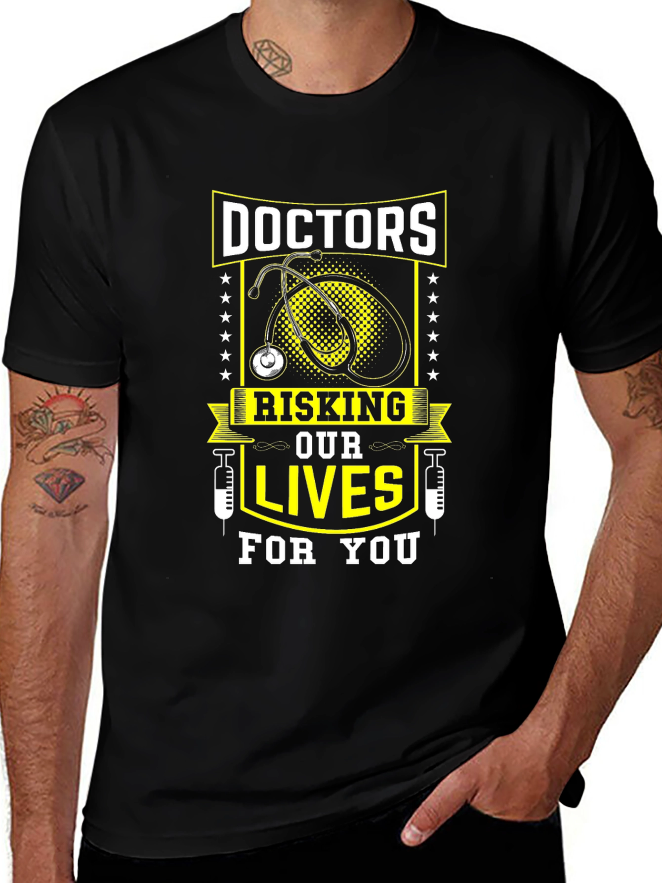 Doctors Risking Lives T-Shirt