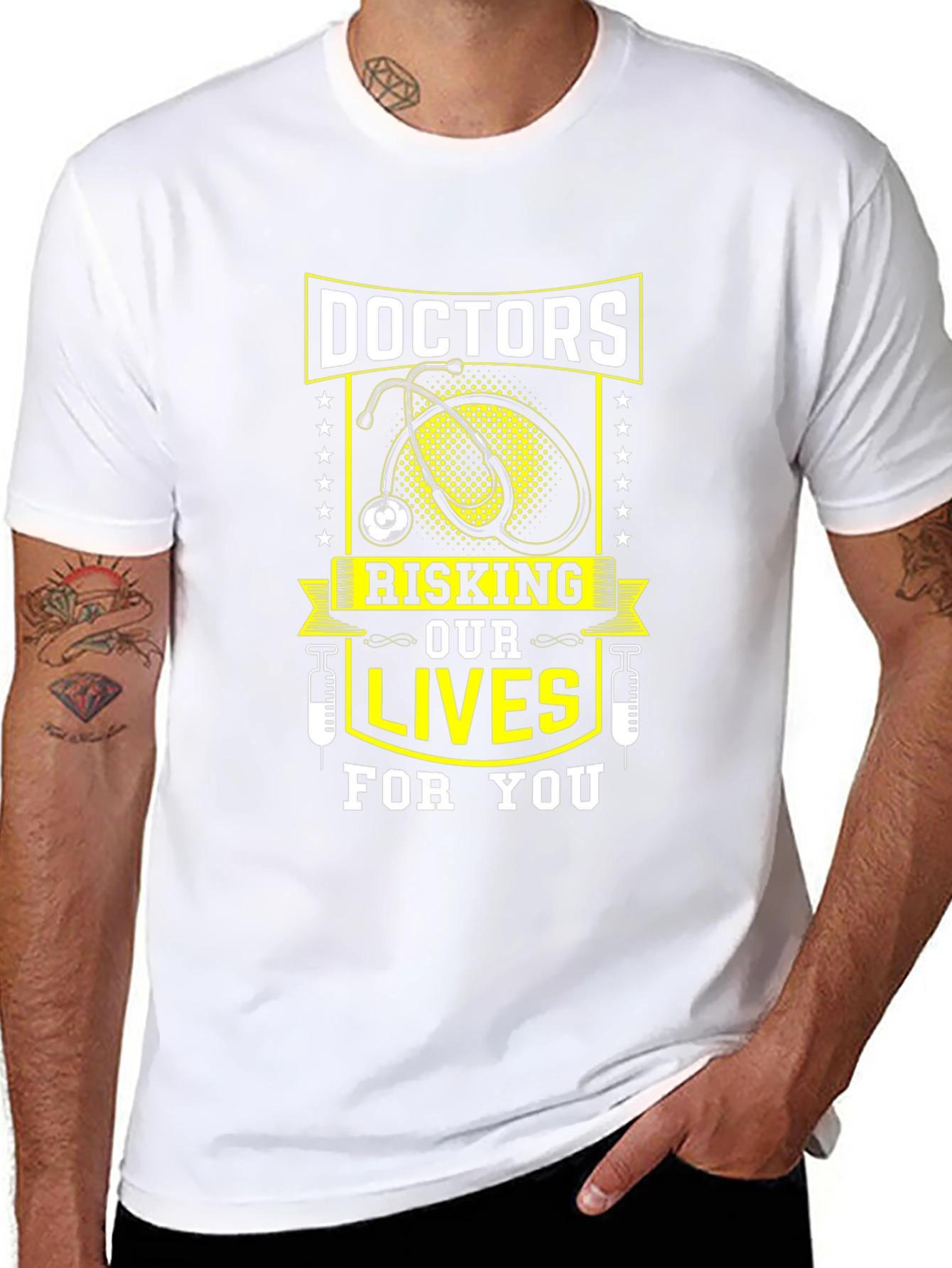 Doctors Risking Lives T-Shirt