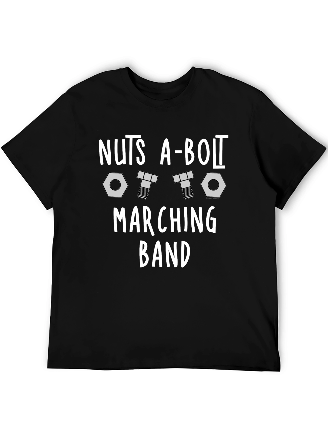 Nuts A-Bolt Marching Band Graphic T-Shirt
