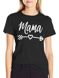 Mama Arrow Heart Tee - Stylish Mothers Day Gift