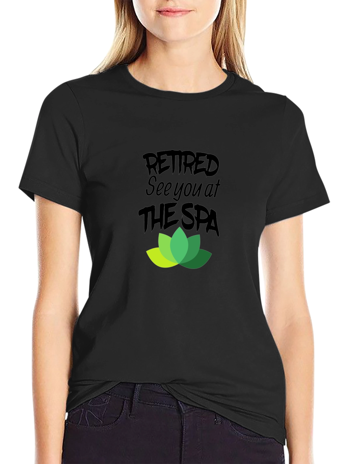 Retired See You At The Spa Graphic T-Shirt