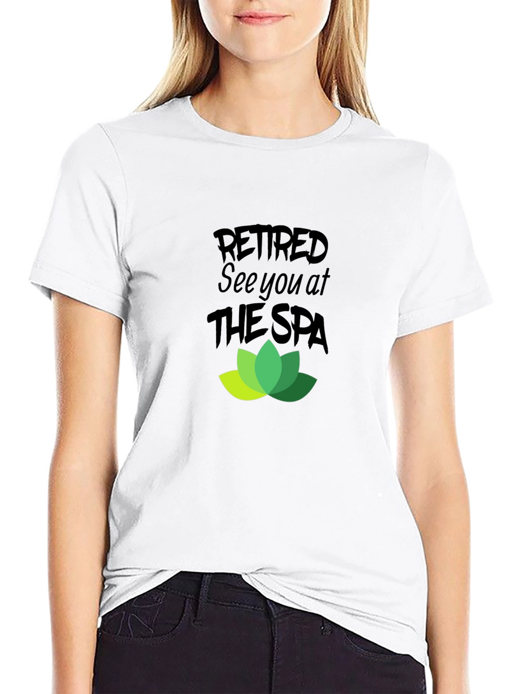 Retired See You At The Spa Graphic T-Shirt