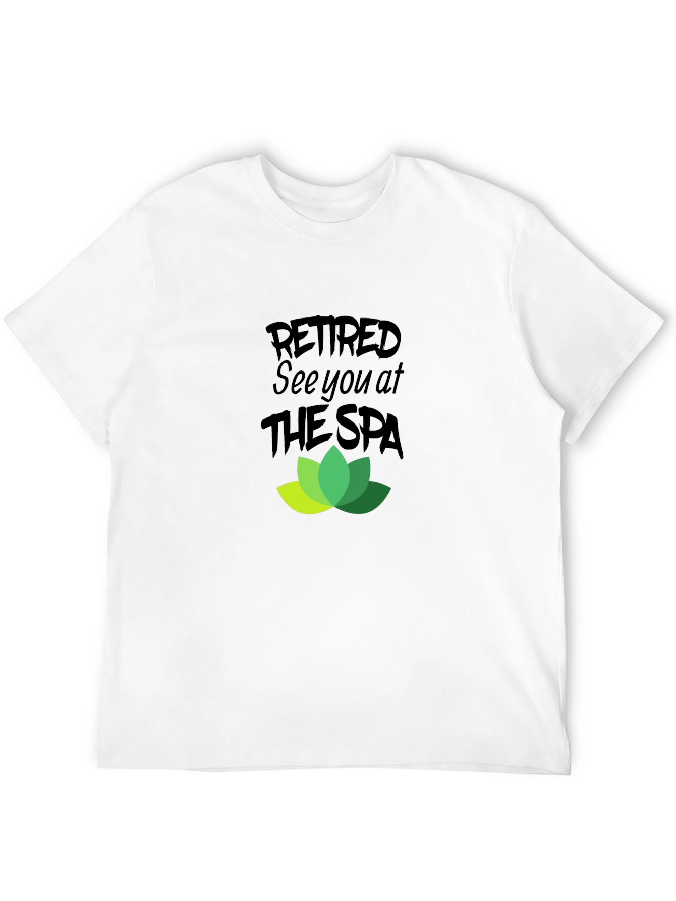 Retired See You At The Spa Graphic T-Shirt