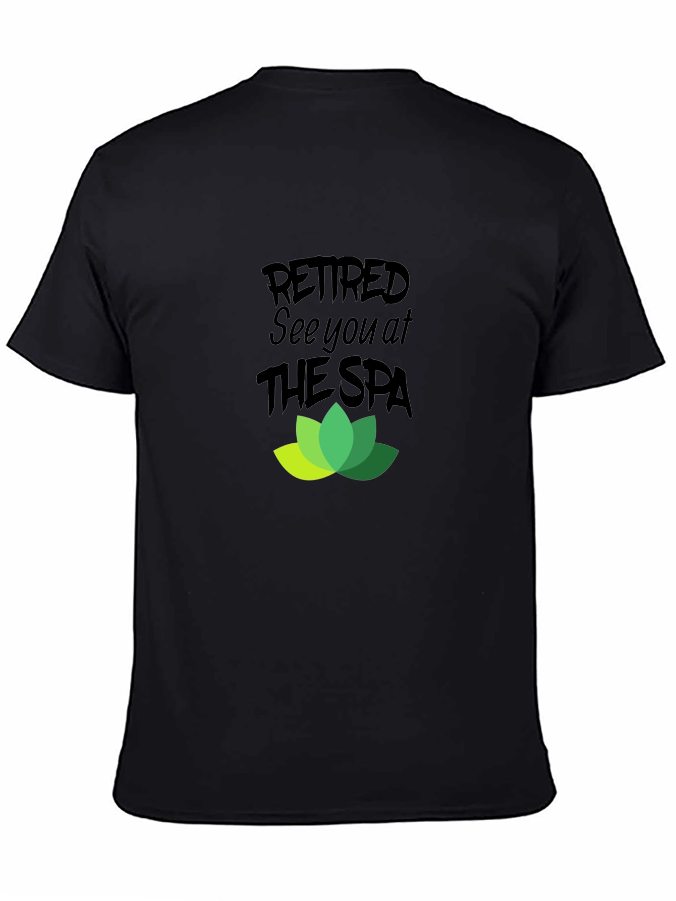 Retired See You At The Spa Graphic T-Shirt
