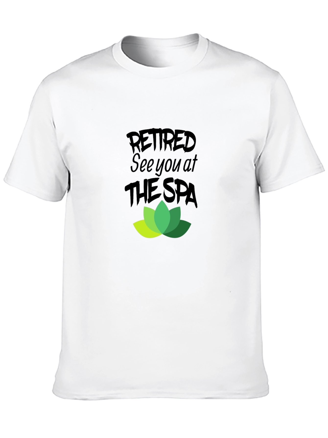 Retired See You At The Spa Graphic T-Shirt