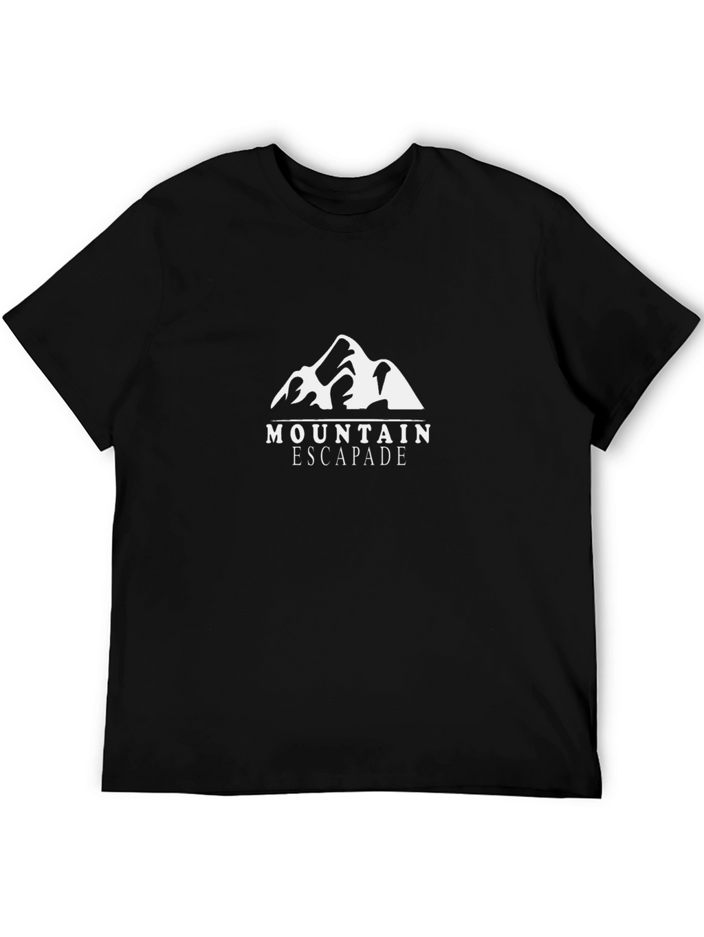 Mountain Escapade Graphic T-Shirt - Black