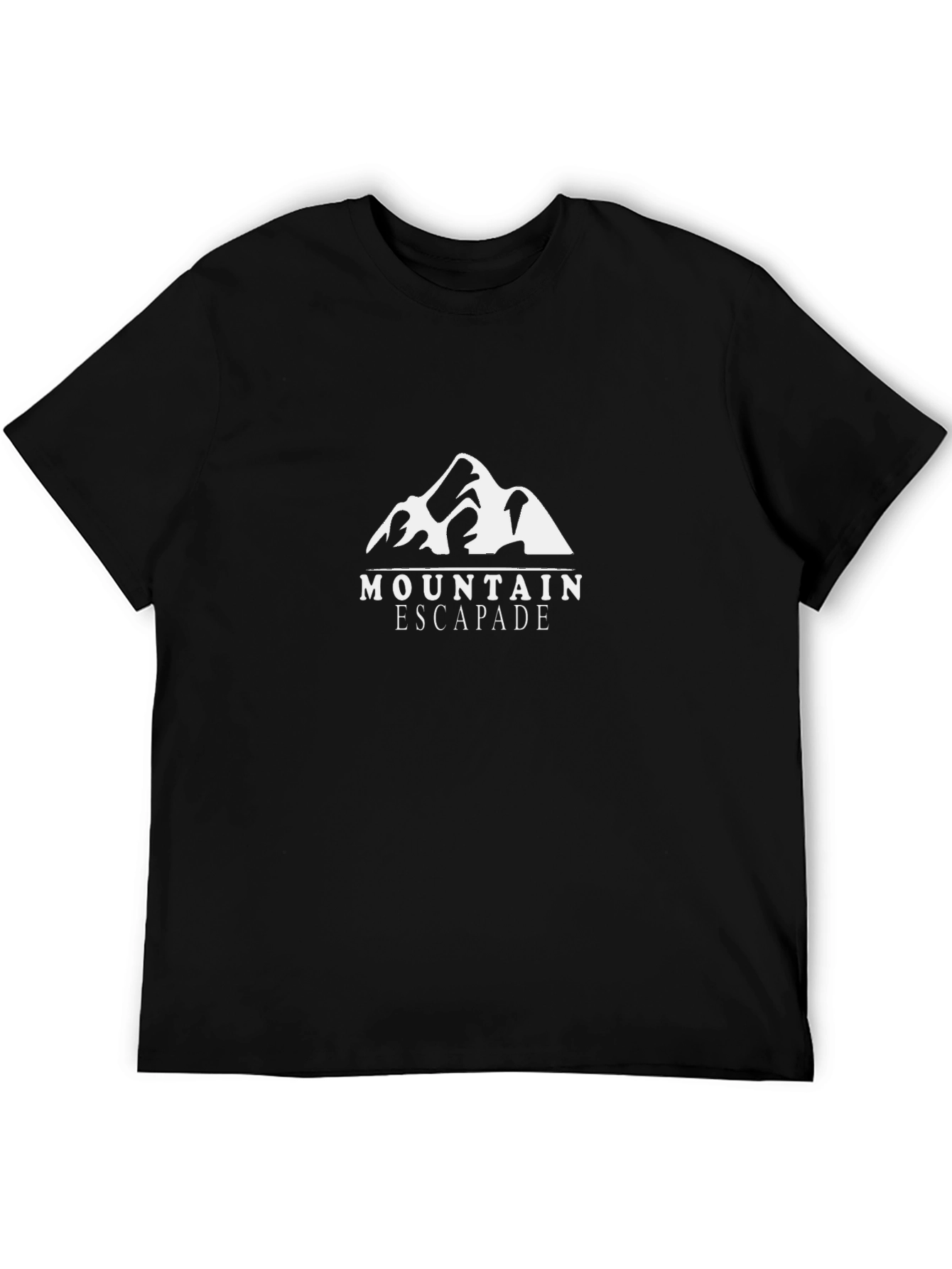 Mountain Escapade Graphic T-Shirt - Black